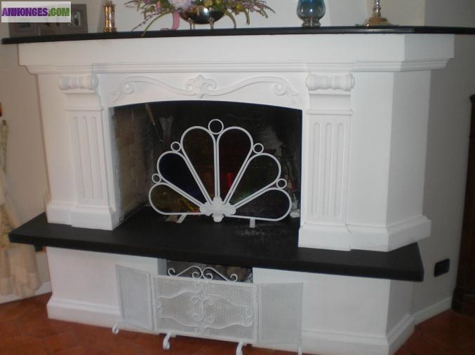 Balustres corniches staff  decoration