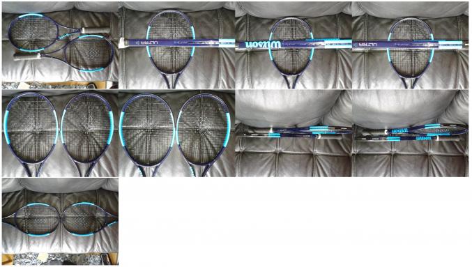 2 raquettes de tennis Wilson Ultra Tour Neuves