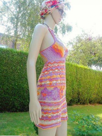 Vêtements et accessoires mode au crochet