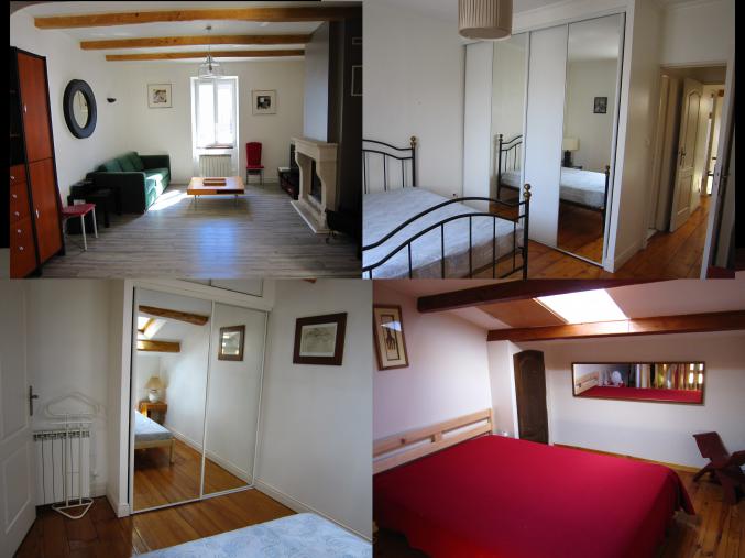 LA ROCHELLE location MAISON 100M² toutes périodes 3 chambres 8 personnes