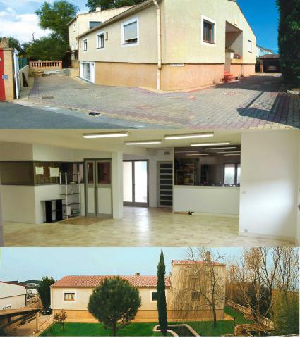 Local commercial + appart de fonction sur la cote d azur