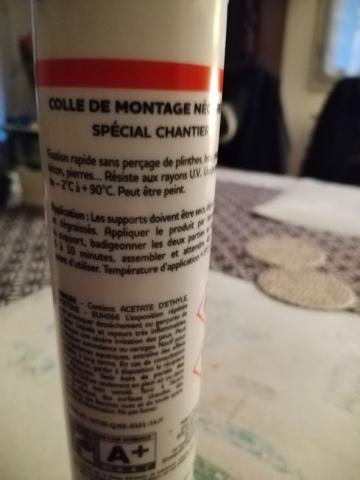 COLLE POUR TOUS TRAVAUX MAISON