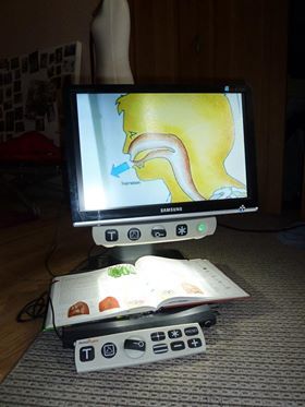 Vidéo-agrandisseur X TEND Humanware écran de 19'