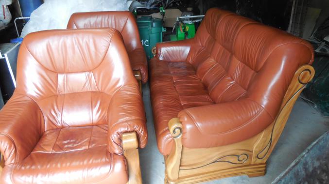Vends canapé et fauteuils