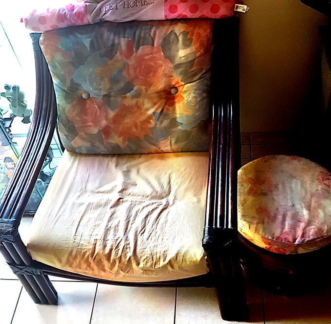 Vends mobilier Rotin