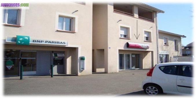 BRUGUIERES CENTRE A LOUER  BUREAU - LOCAL COMMERCIAL