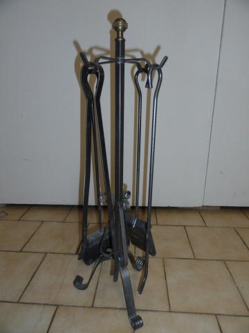 Accessoire pour cheminee