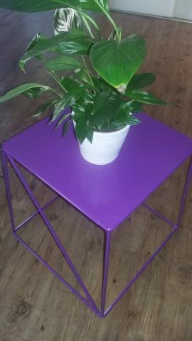 Tabouret violet