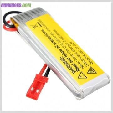 BATTERIE LIPO TIGERS 1S 3. 7V 600MAH 2. 1WH 15C