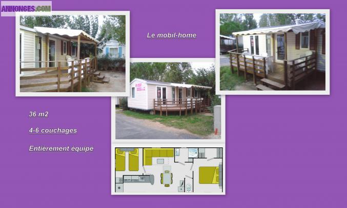Mobil-home 4-6 places
