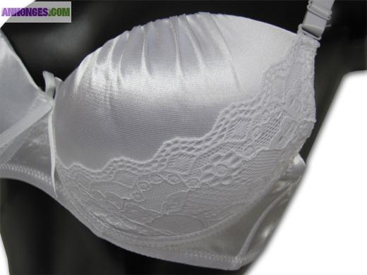 Ensemble soutien gorge tanga satin