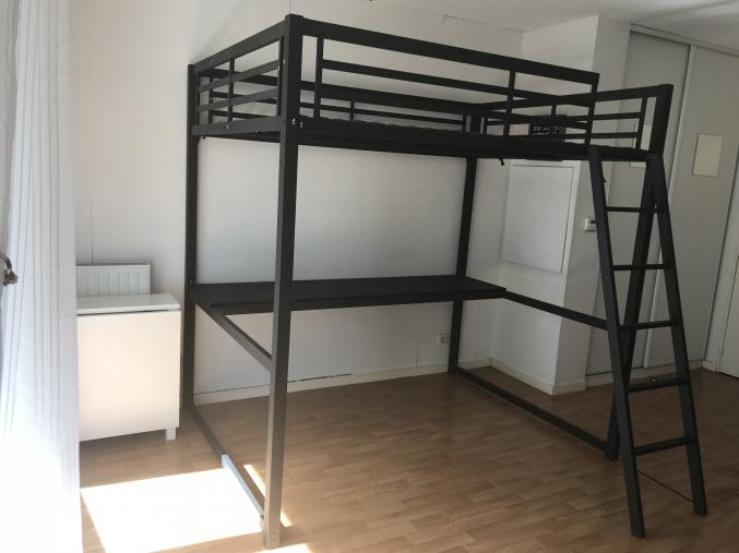 Lit mezzanine 140×190 (livraison + Montage inclus)