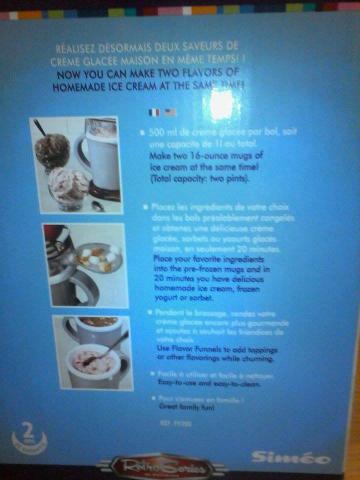 Sorbetiere simeo retro series