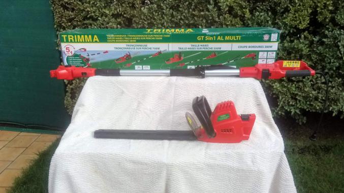 Taille-haie électrique multifonctions