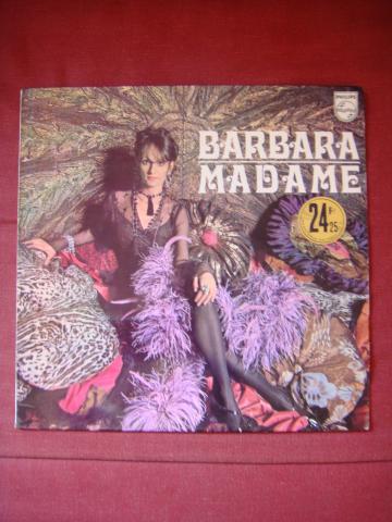 Disque vinyl 33 tours "Madame" de BARBARA