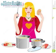 Femme de ménage et cuisine