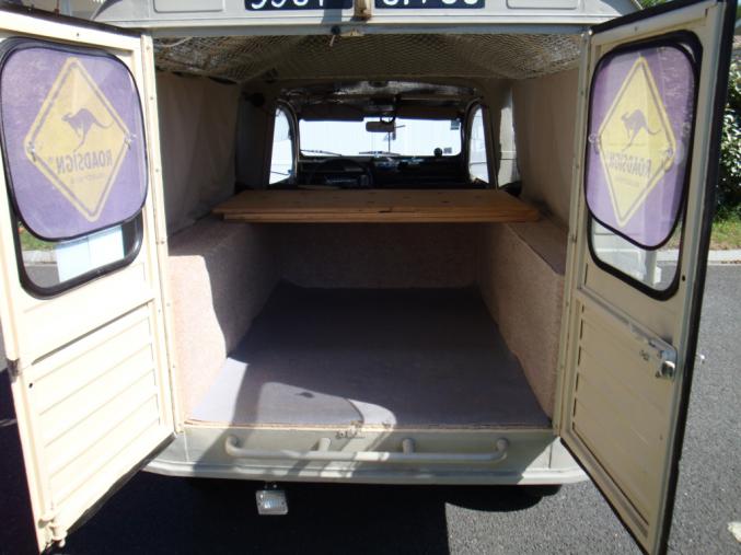 Lot de 2cv(une forgonnette et une berline