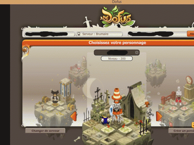 Compte dofus niveau 200