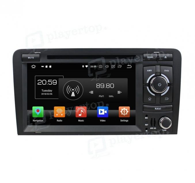 Autoradio Audi A3 GPS Android 8.0