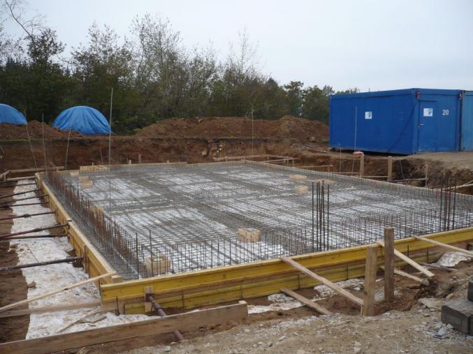 Construction de bâtiment.