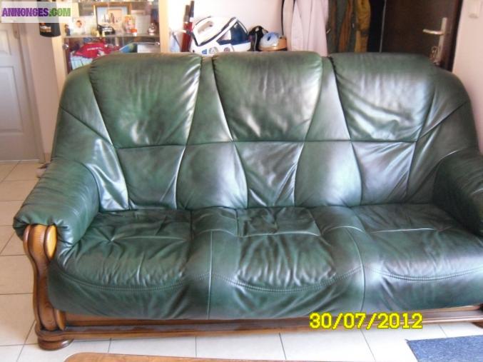 Canapé + 2 fauteilles