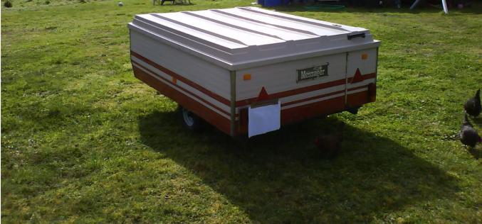 Caravane pliante toile Messager