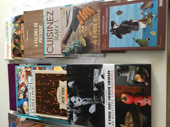 Lot de livres de cuisine