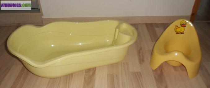 Baignoire et Pot pour bébé