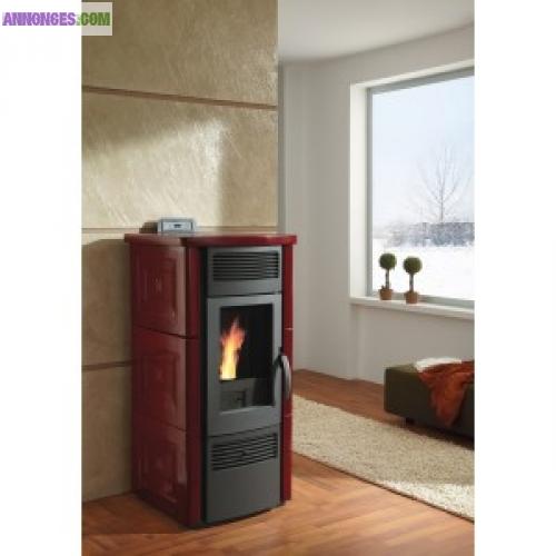 POÊLES À GRANULÉS DE BOIS - GRETA 15KW - KARMEK ONE