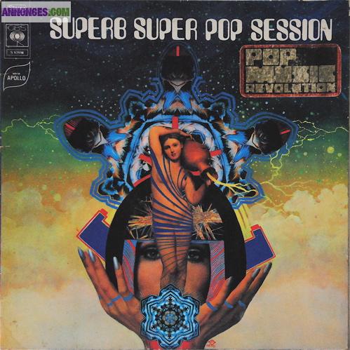 DISQUE VINYLE 33T SUPERB SUPER POP SESSION