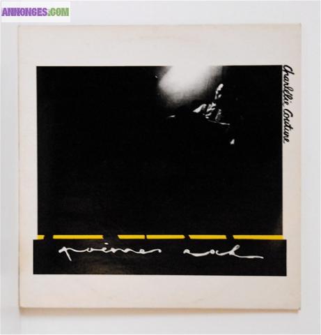 DISQUE VINYLE 33T CHARLELIE COUTURE "POEMES ROCK"