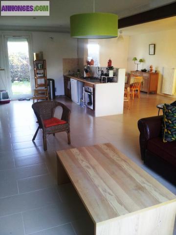 Maison 4PP plain-pied à 5 min commerces et plage