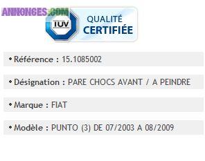 Pare chocs avant fiat Punto