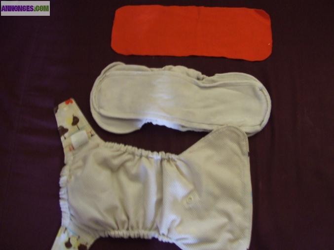 Couche grovia à boutons 3 à 15 kgs