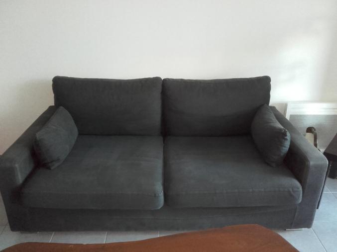 Canapé en tissus 3 places