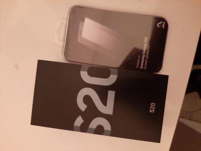 Samsung S20+VERRE trempé NEUF sous BLISTER