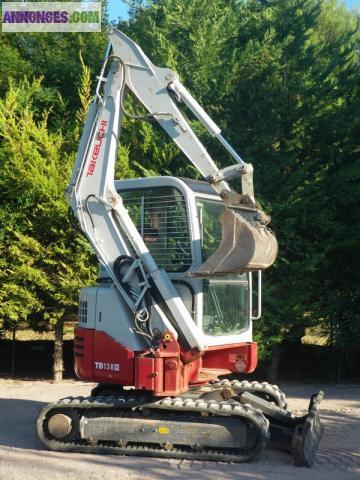 Mini pelle Takeuchi TB138 FR