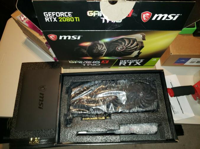 MSI GeForce RTX 2080 Ti GAMING X TRIO