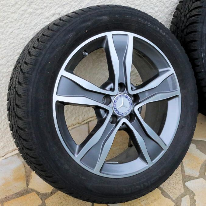 ROUES HIVER MERCEDES 225/50/17