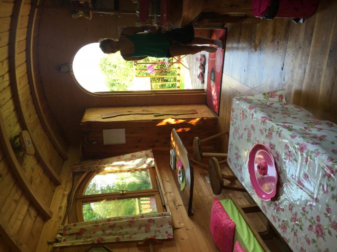 Nuitees en roulotte ou chalet