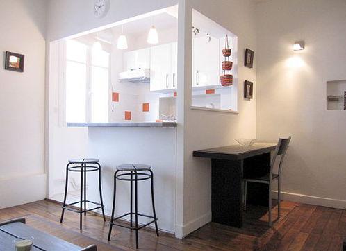 Grand 2 pièces meublé 