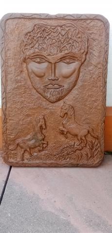 Ancienne pierre sculpté