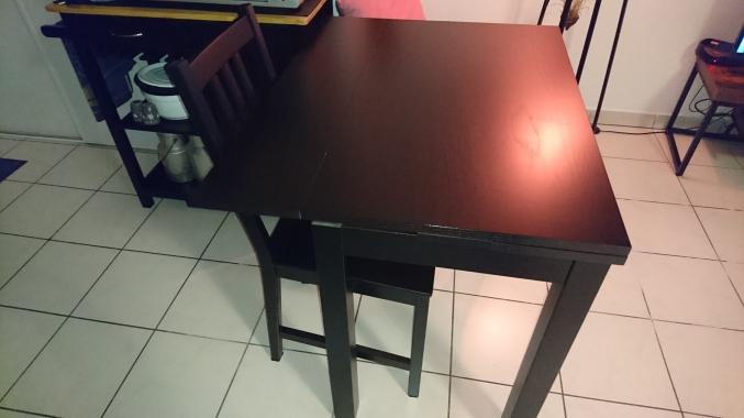 Vends table console 