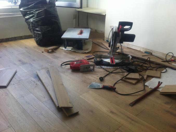 Travaux de parquet