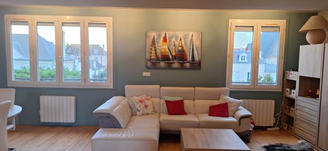 Beau duplex à deux pas de la plage