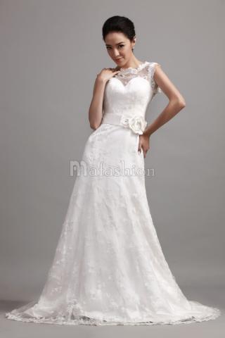  Robe de Mariée Naturel Au Niveau--mafashion.fr