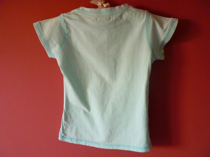 T-shirt Gémo Fille 8 ans Bleu TBE