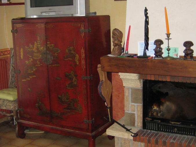 Meuble japonais pour telévision  et