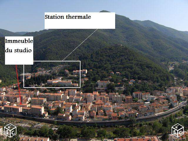 Studio meuble cure ou vacances balconparking