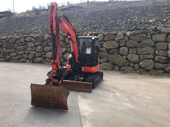 Mini pelle Kubota KX 057-4 2016